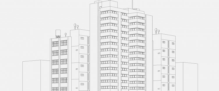 Elementos estructurales de un edificio